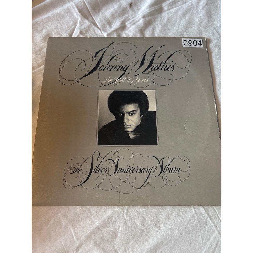 Columbia Johnny Mathis The First 25 Years 2LP Vinyl Silver Good 1981 Compilation